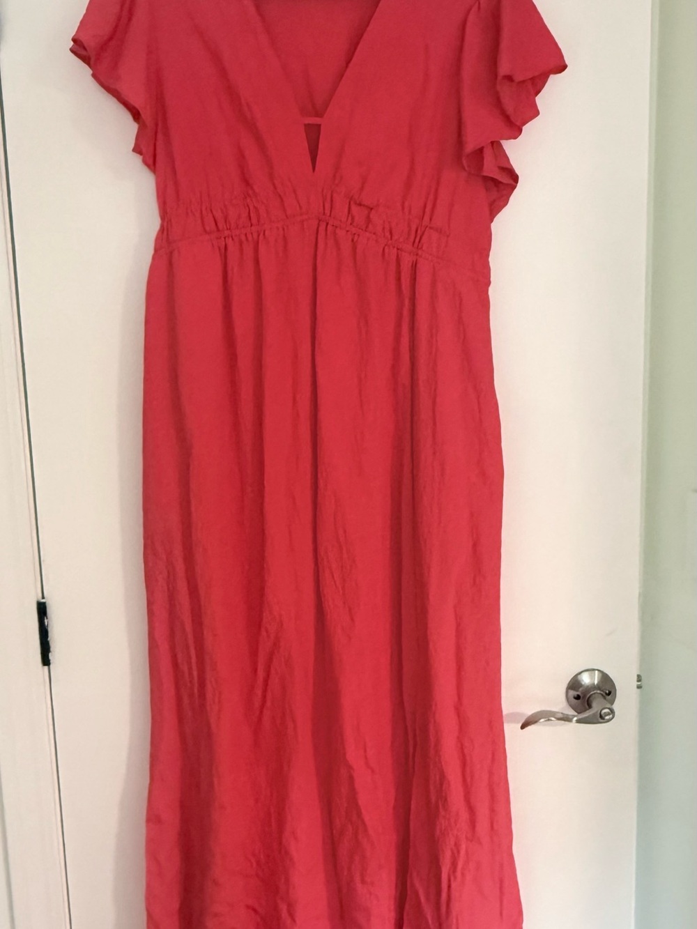 a new day Coral Red Sleeveless Top